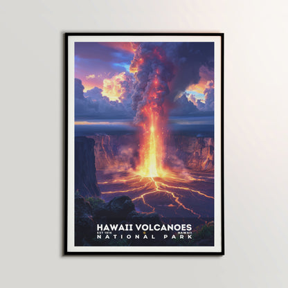 Hawaii Volcanoes National Park Poster | S13