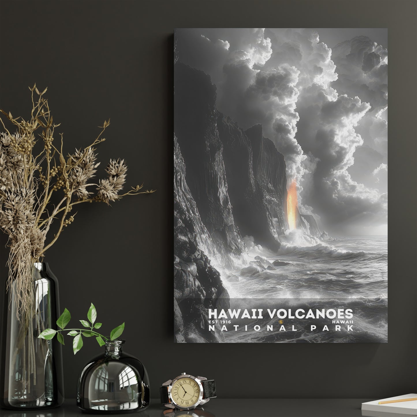 Hawaii Volcanoes National Park Poster | S15