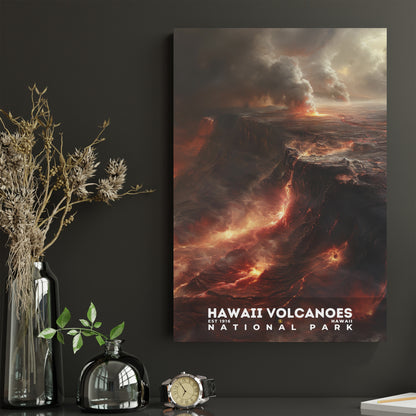 Hawaii Volcanoes National Park Poster | S12