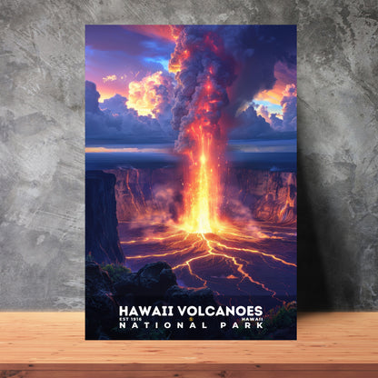 Hawaii Volcanoes National Park Poster | S13