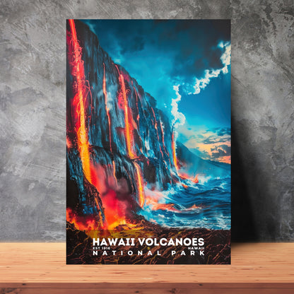 Hawaii Volcanoes National Park Poster | S16