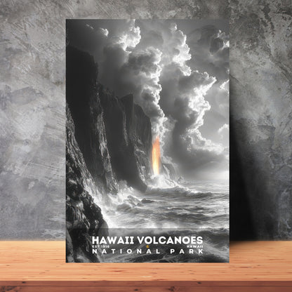 Hawaii Volcanoes National Park Poster | S15