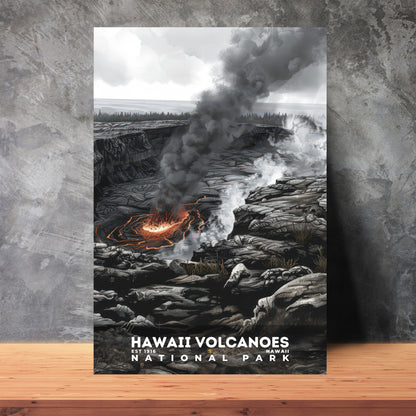 Hawaii Volcanoes National Park Poster | S17