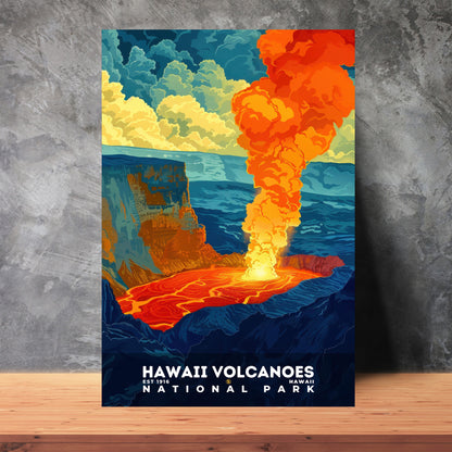 Hawaii Volcanoes National Park Poster | S20