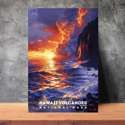 Hawaii Volcanoes National Park Poster | S18