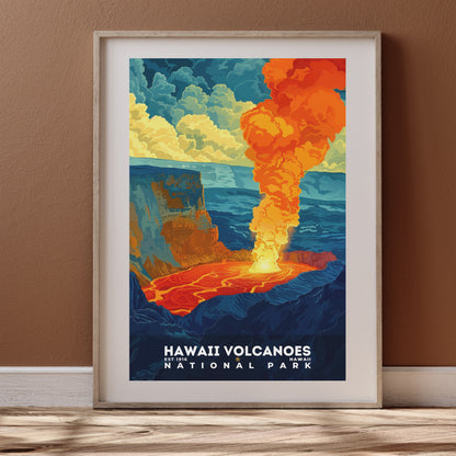 Hawaii Volcanoes National Park Poster | S20