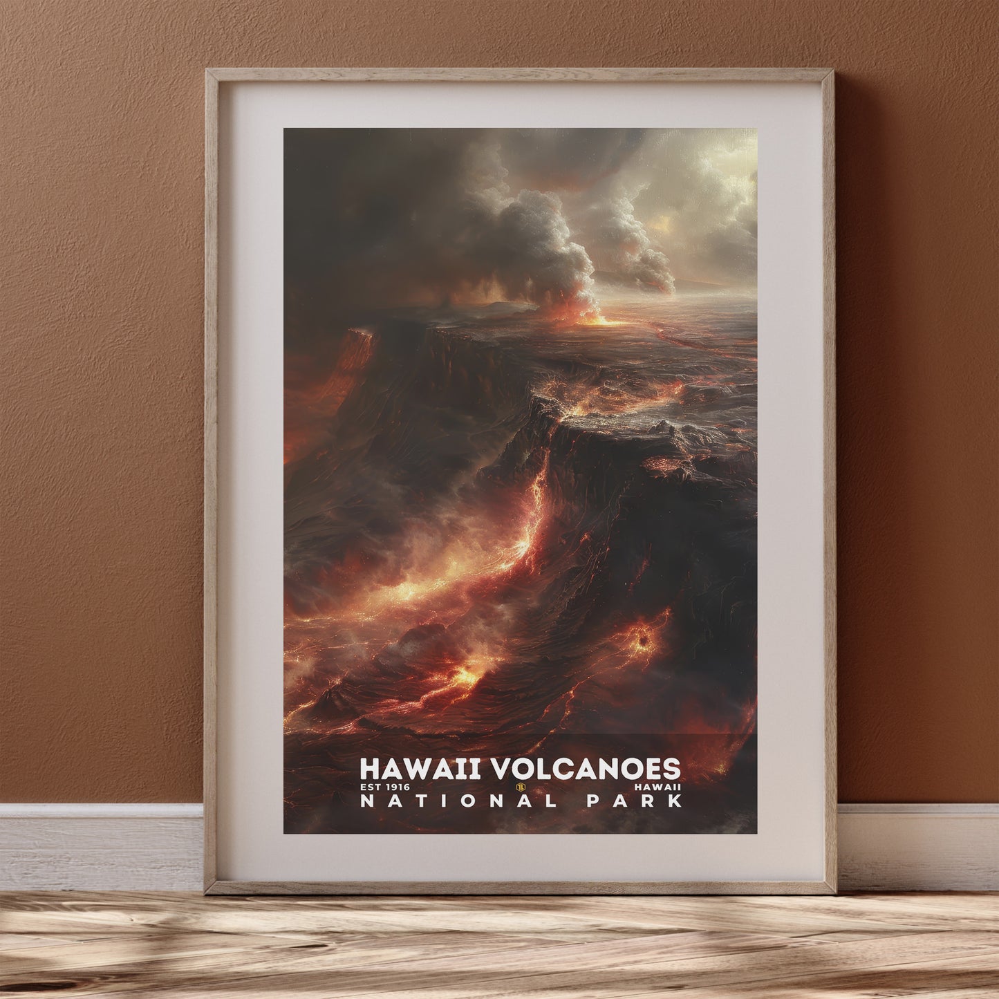 Hawaii Volcanoes National Park Poster | S12