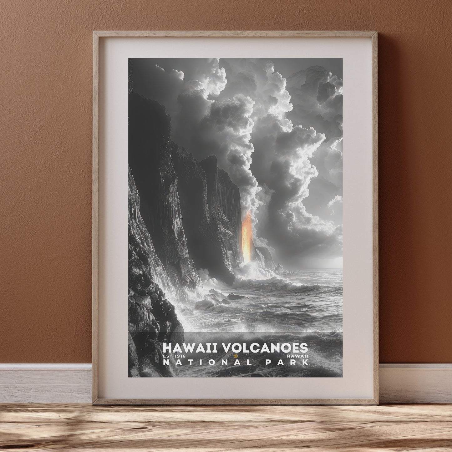 Hawaii Volcanoes National Park Poster | S15