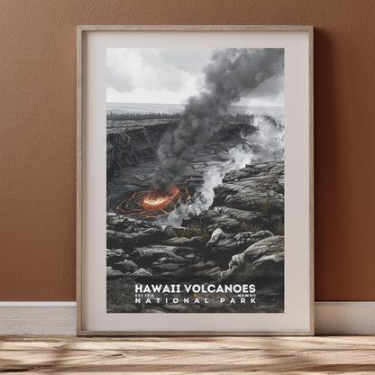 Hawaii Volcanoes National Park Poster | S17