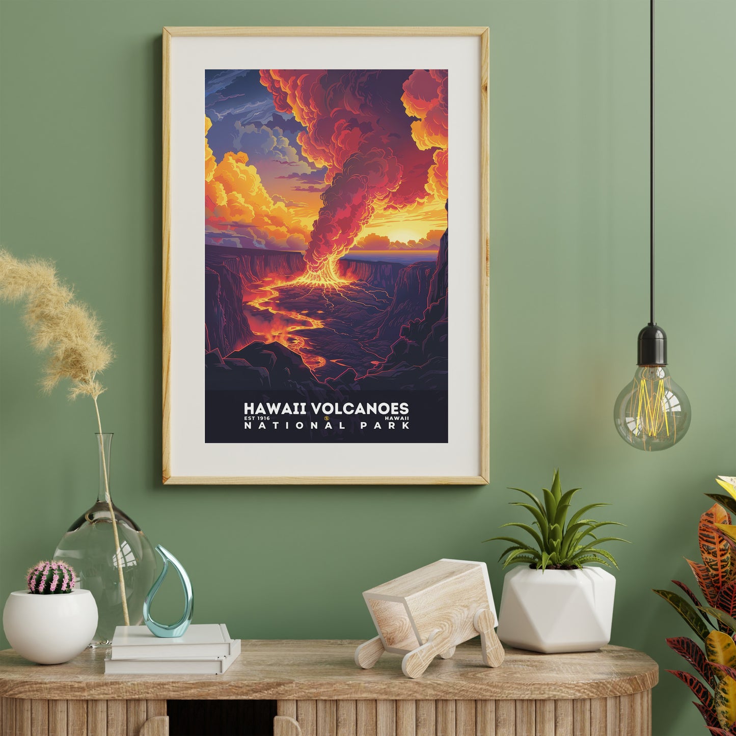 Hawaii Volcanoes National Park Poster | S11