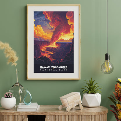 Hawaii Volcanoes National Park Poster | S11