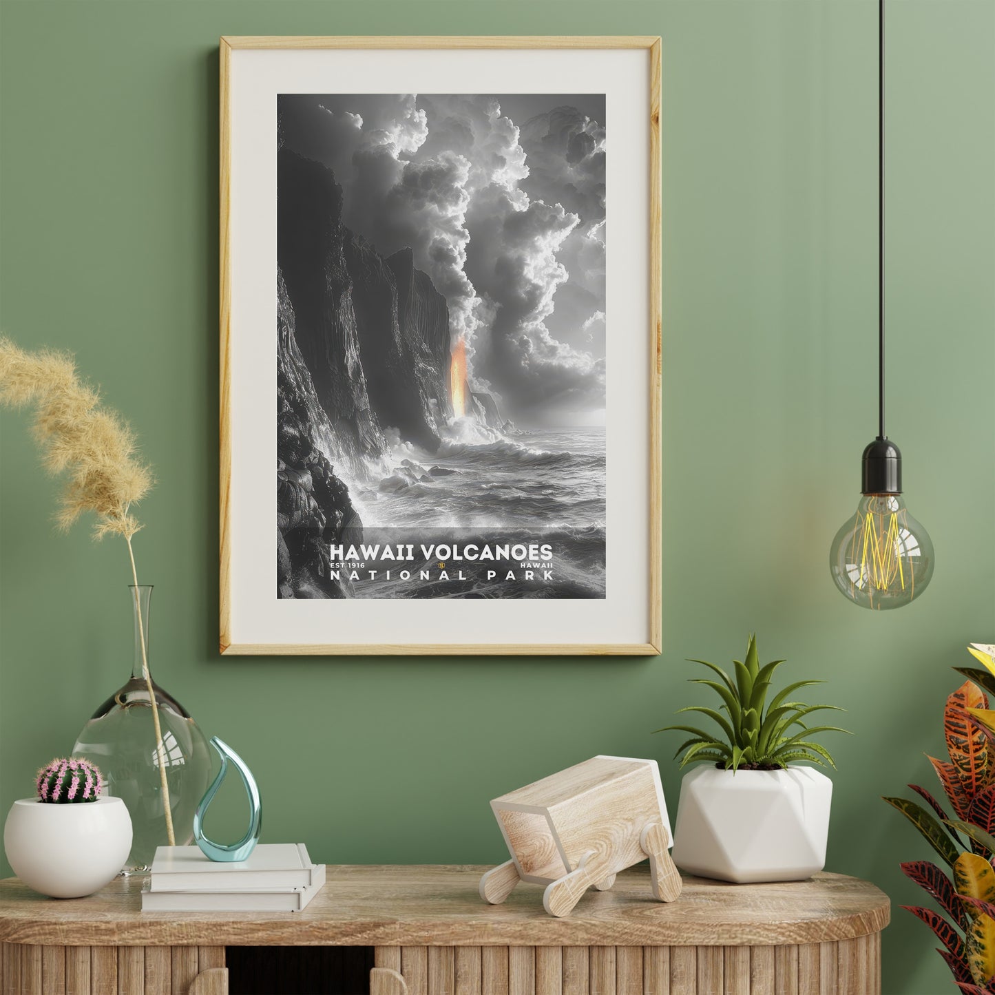 Hawaii Volcanoes National Park Poster | S15