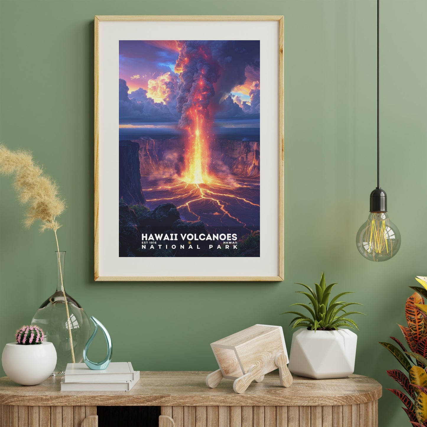 Hawaii Volcanoes National Park Poster | S13