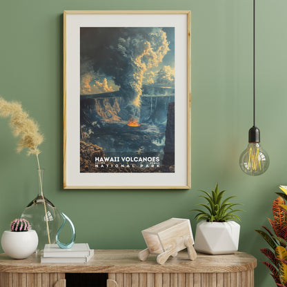 Hawaii Volcanoes National Park Poster | S14