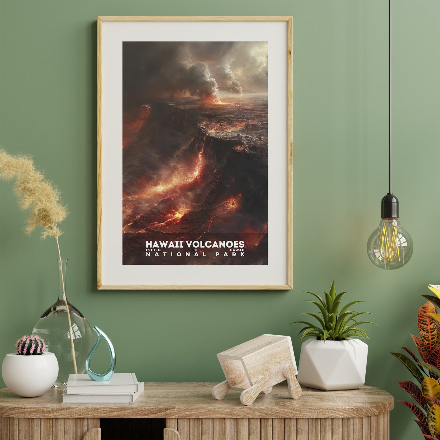 Hawaii Volcanoes National Park Poster | S12