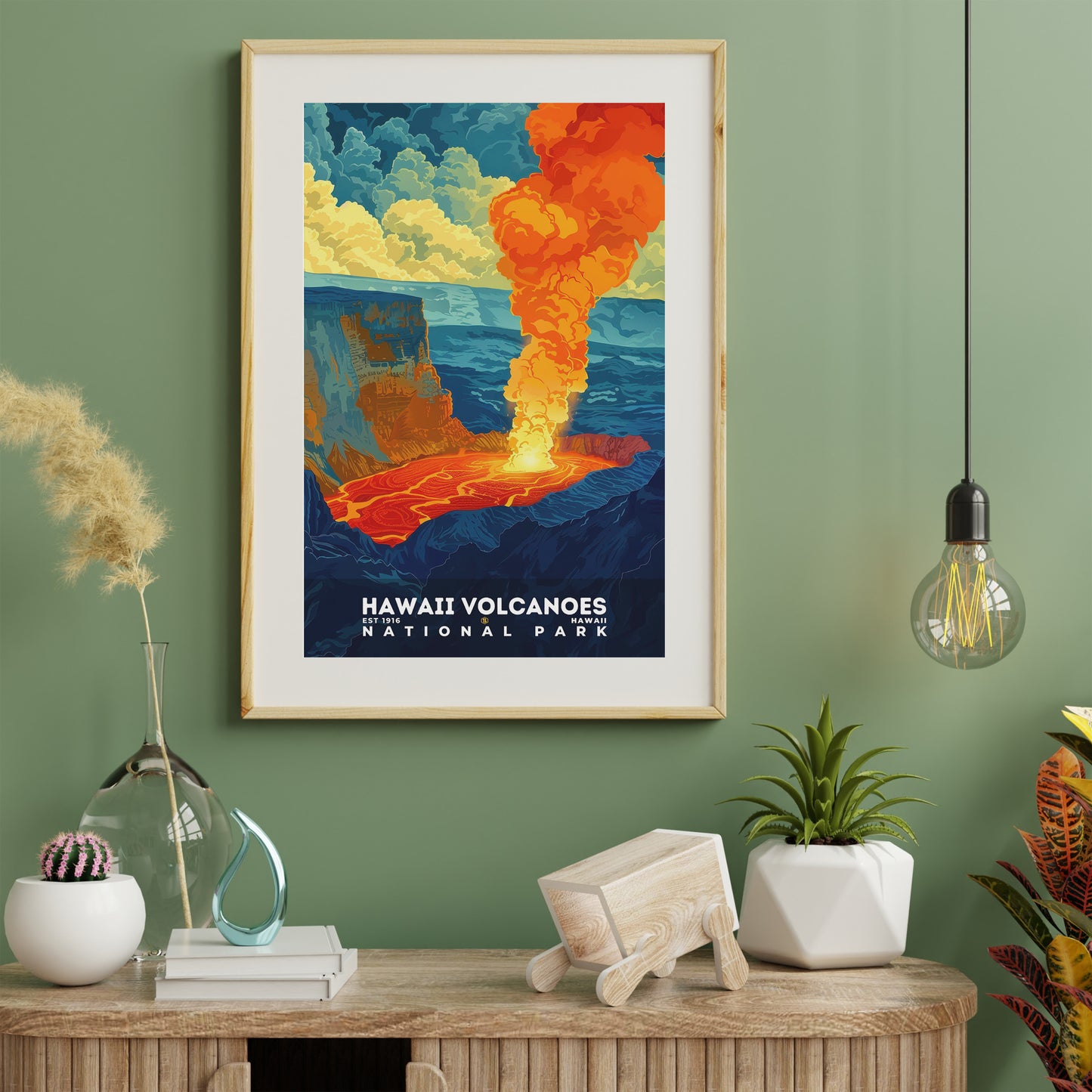 Hawaii Volcanoes National Park Poster | S20