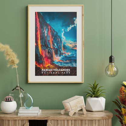 Hawaii Volcanoes National Park Poster | S16