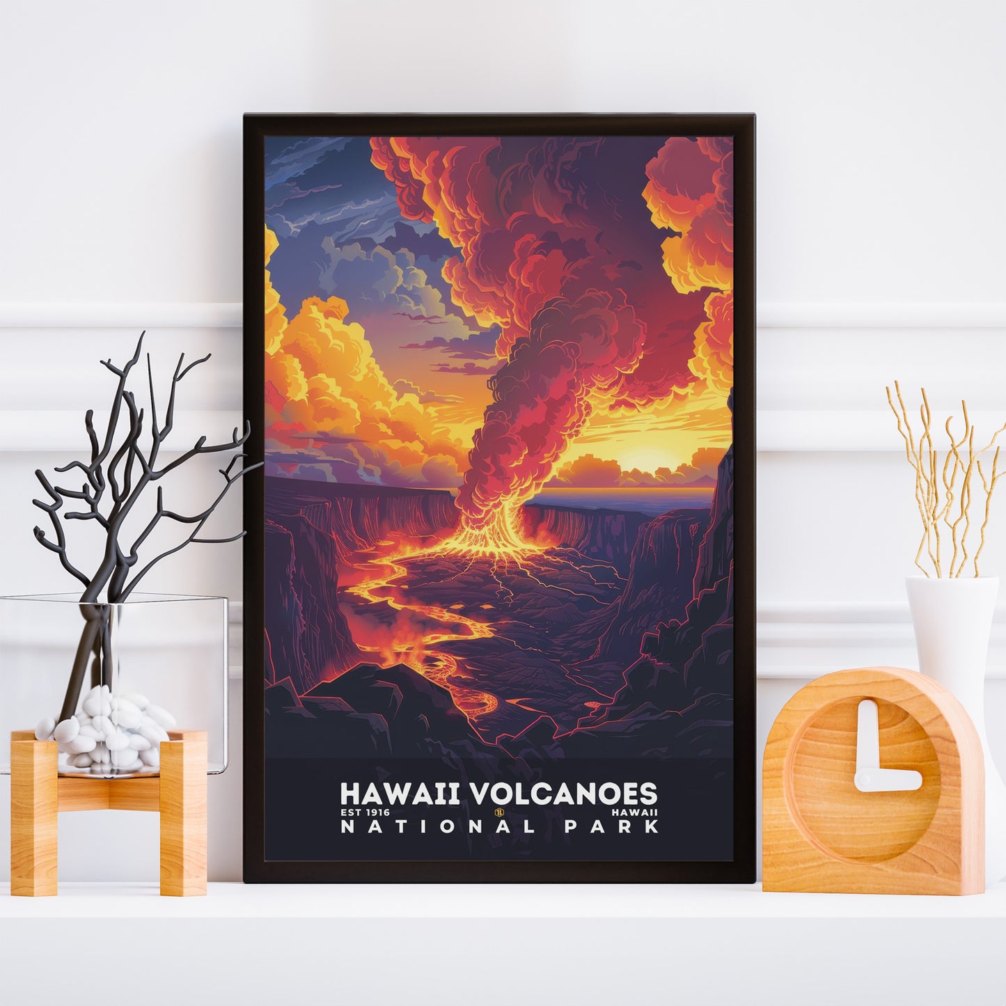 Hawaii Volcanoes National Park Poster | S11