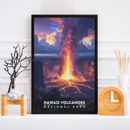 Hawaii Volcanoes National Park Poster | S13