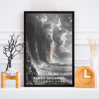 Hawaii Volcanoes National Park Poster | S15