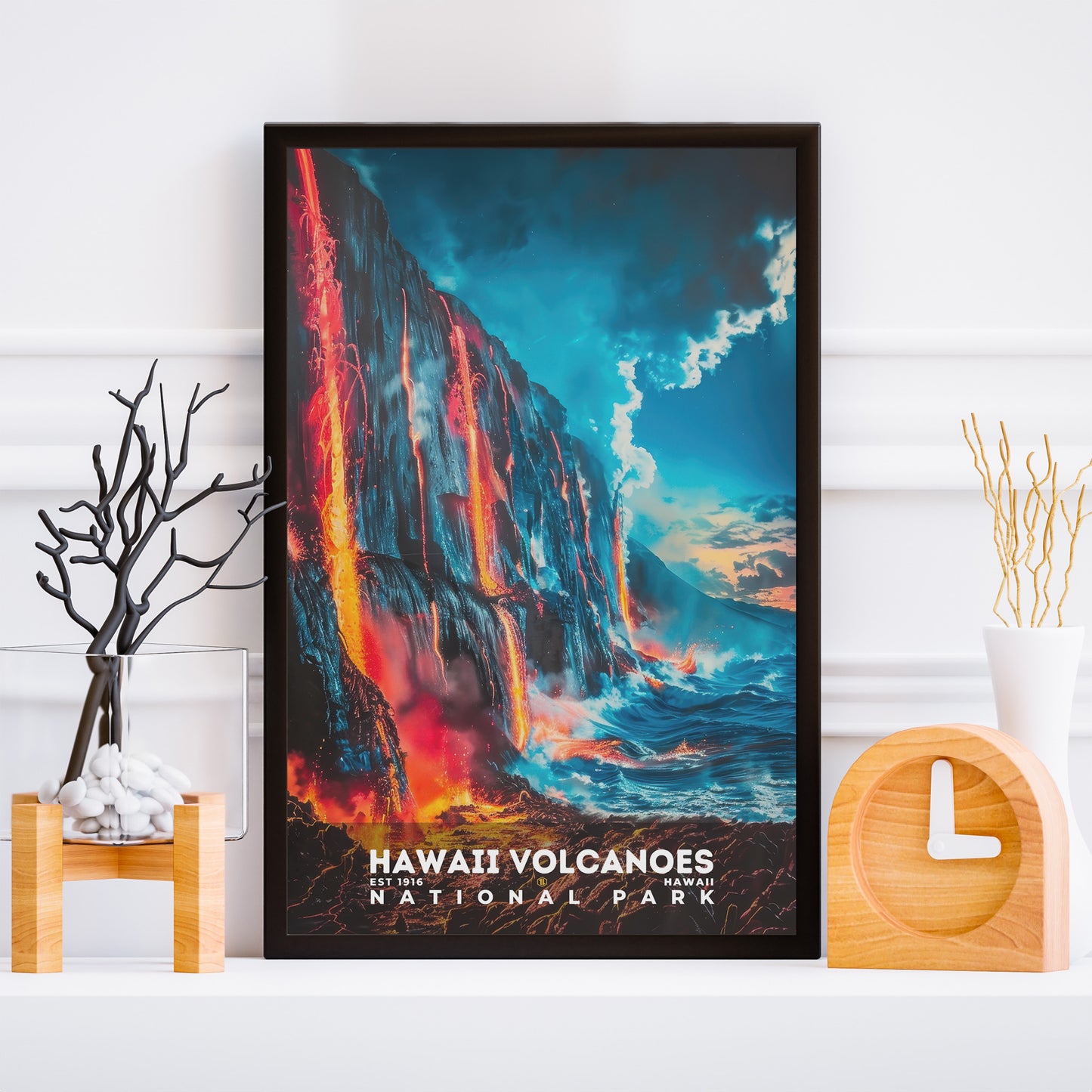 Hawaii Volcanoes National Park Poster | S16