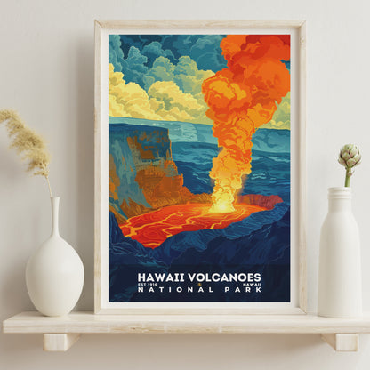 Hawaii Volcanoes National Park Poster | S20