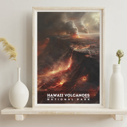 Hawaii Volcanoes National Park Poster | S12