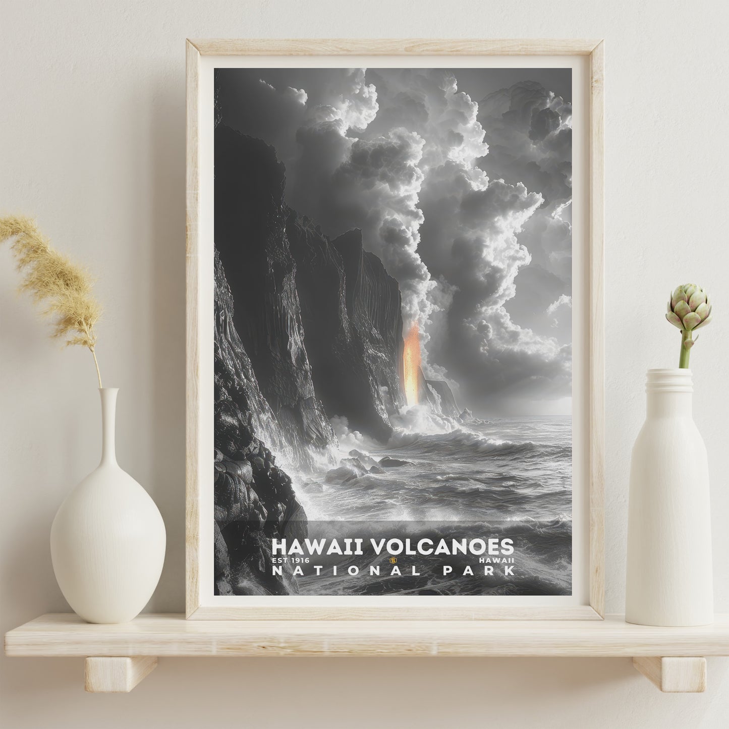 Hawaii Volcanoes National Park Poster | S15