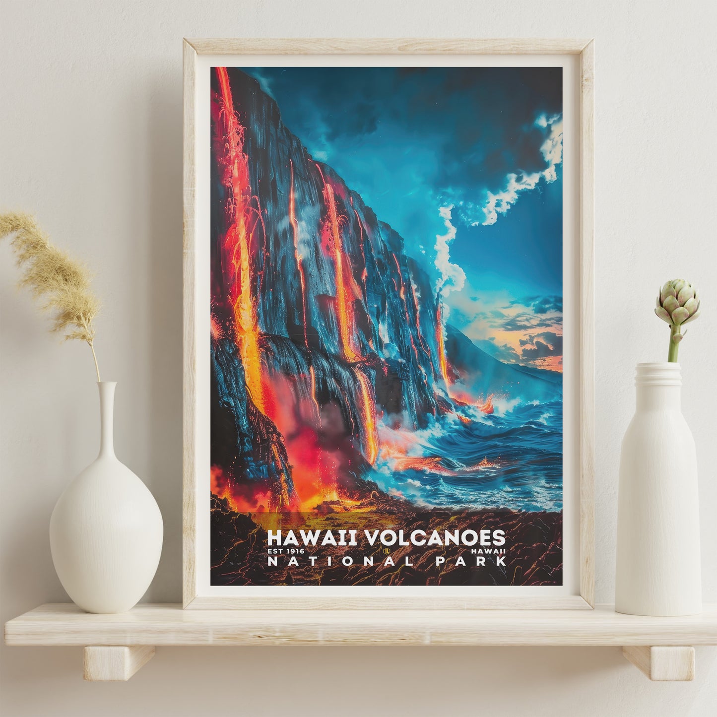 Hawaii Volcanoes National Park Poster | S16