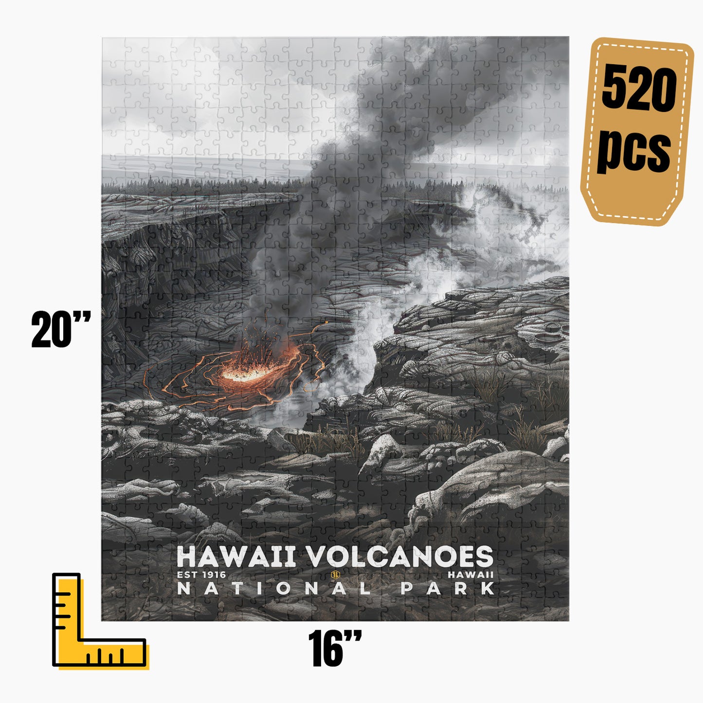 Hawaii Volcanoes National Park Puzzle | S17