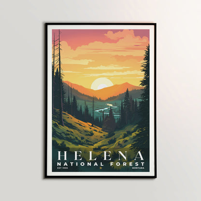 Helena National Forest Poster | S01