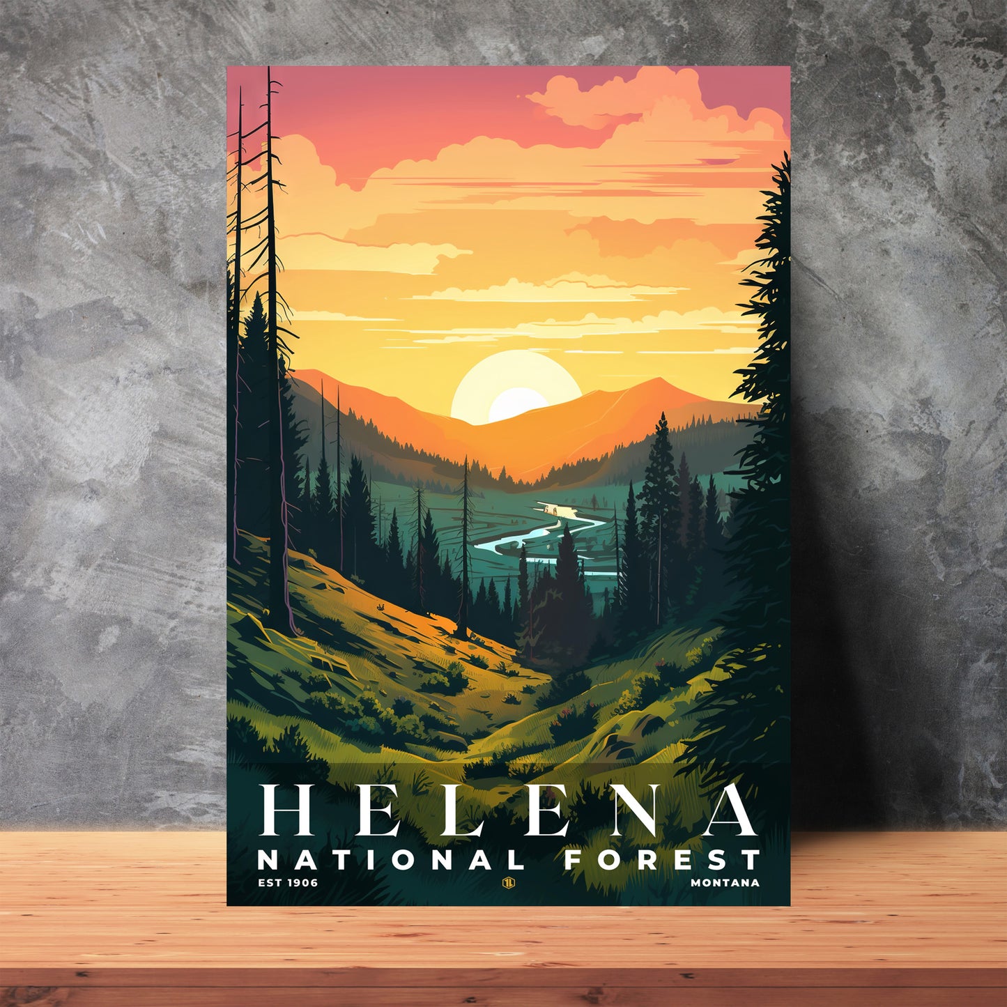 Helena National Forest Poster | S01