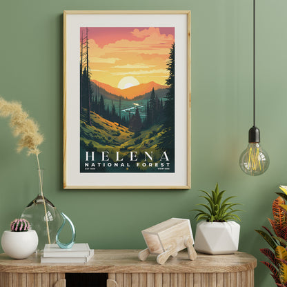 Helena National Forest Poster | S01