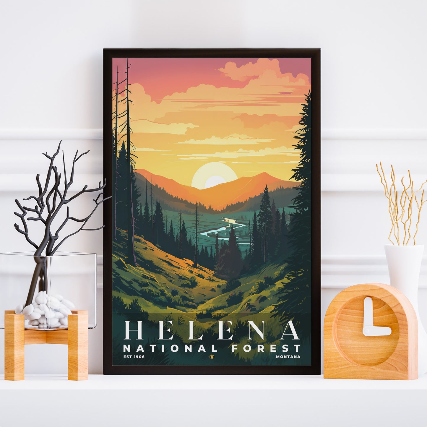 Helena National Forest Poster | S01