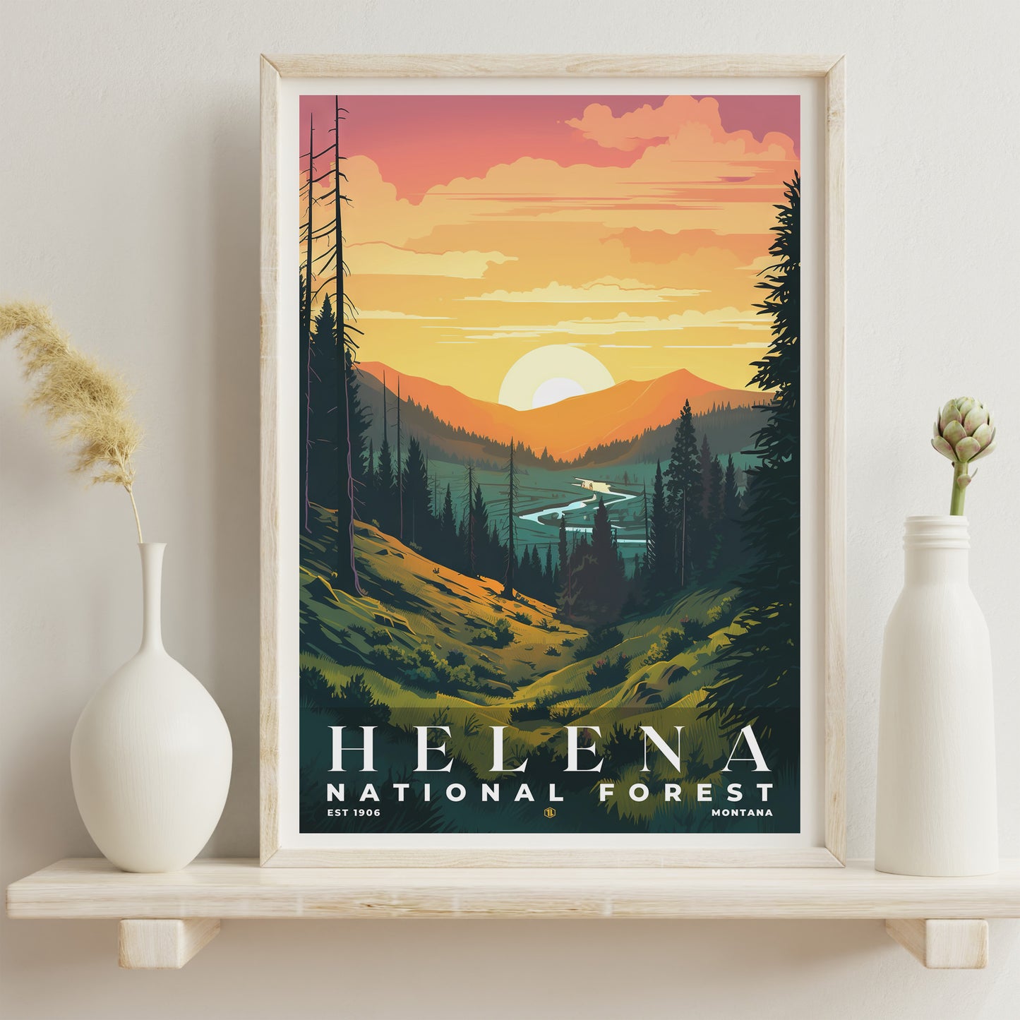 Helena National Forest Poster | S01