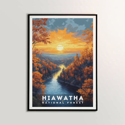 Hiawatha National Forest Poster | S02