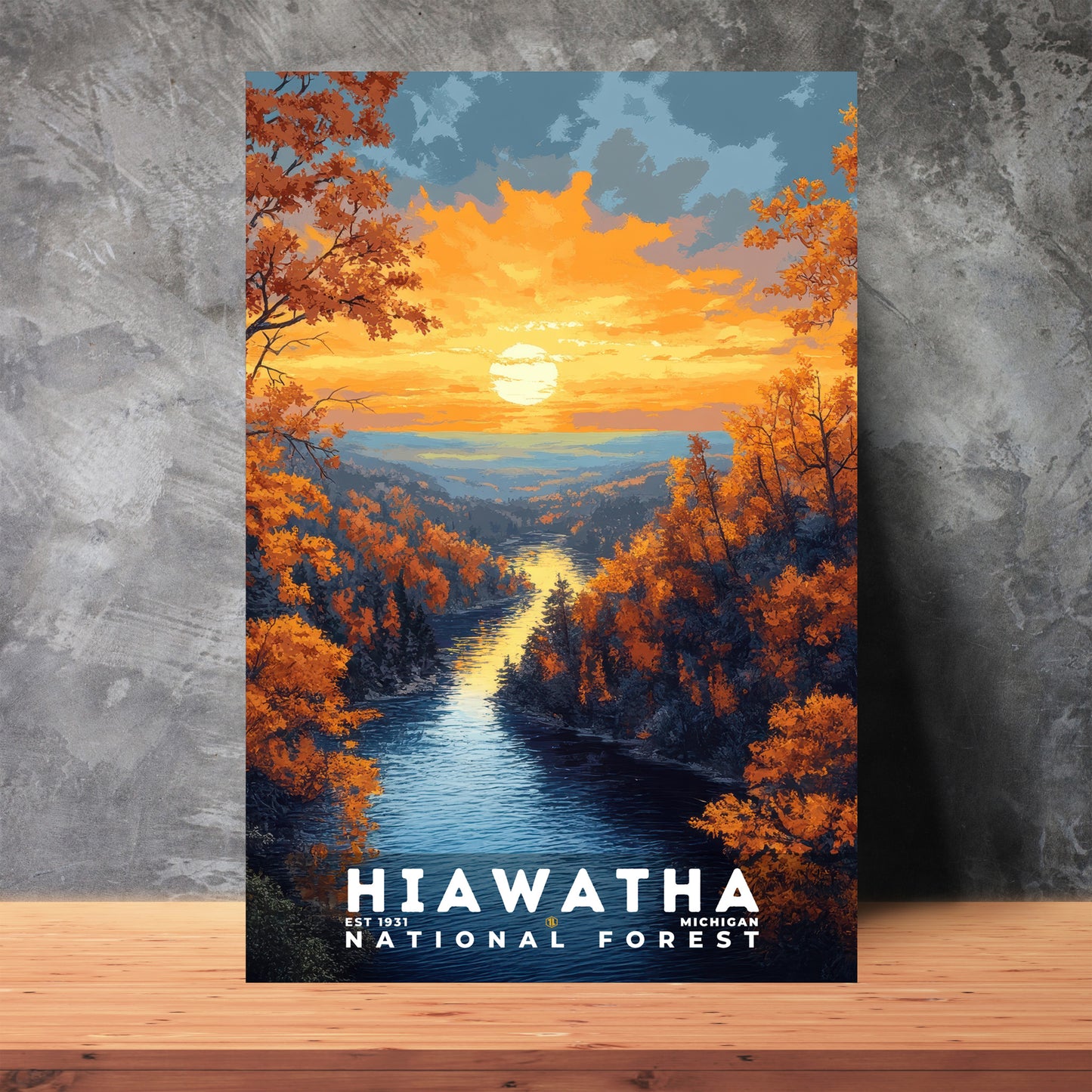 Hiawatha National Forest Poster | S02