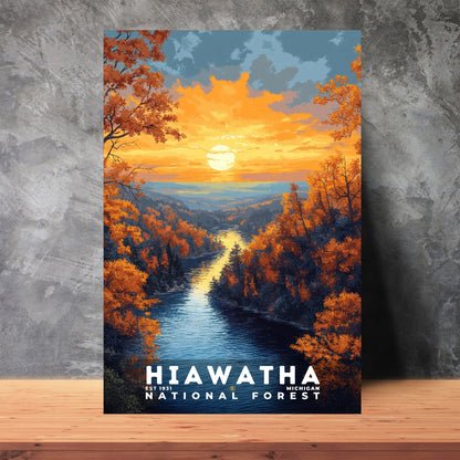 Hiawatha National Forest Poster | S02