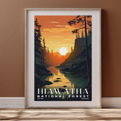 Hiawatha National Forest Poster | S01