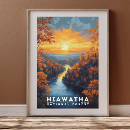 Hiawatha National Forest Poster | S02