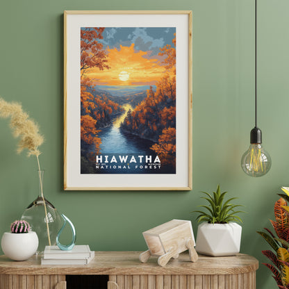 Hiawatha National Forest Poster | S02