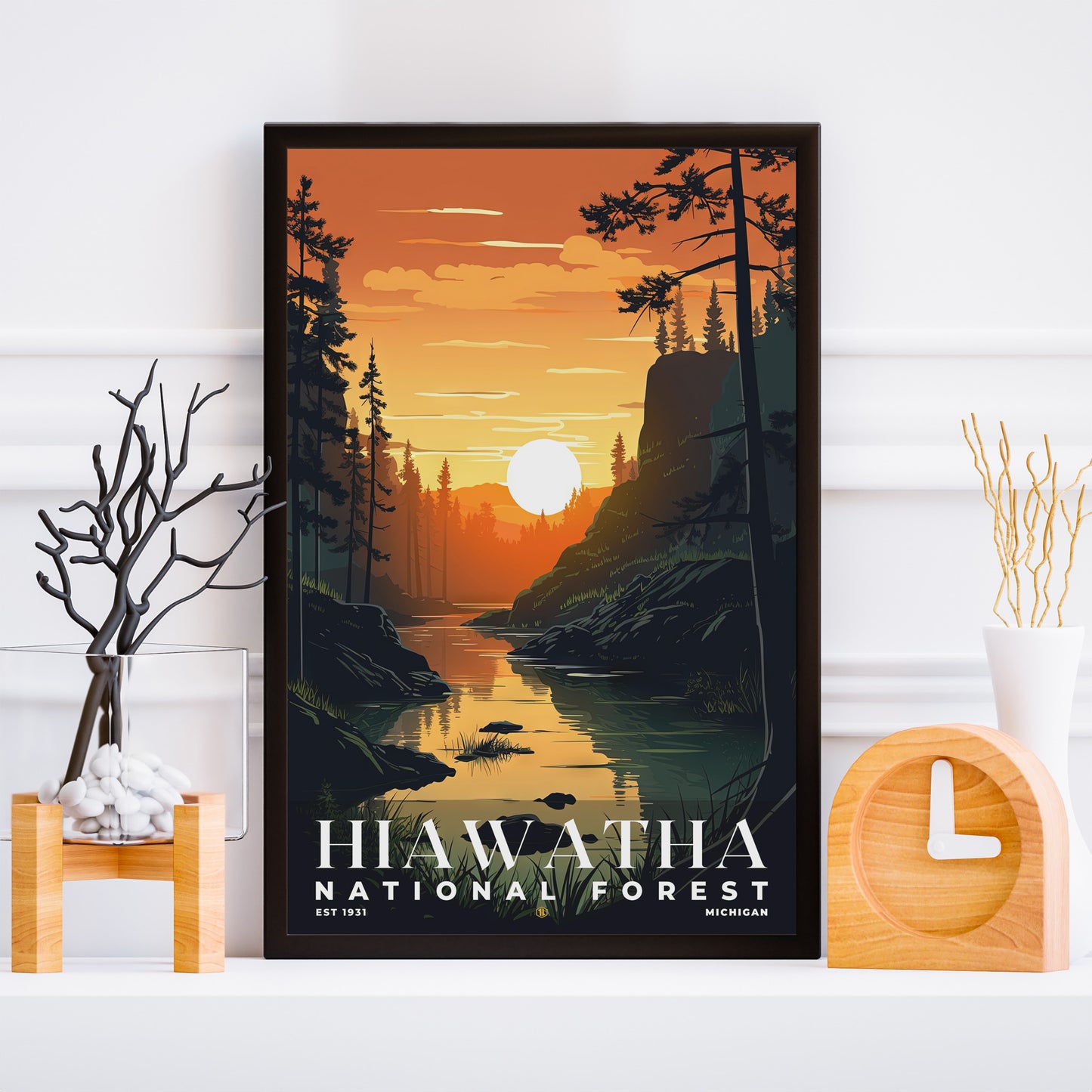 Hiawatha National Forest Poster | S01