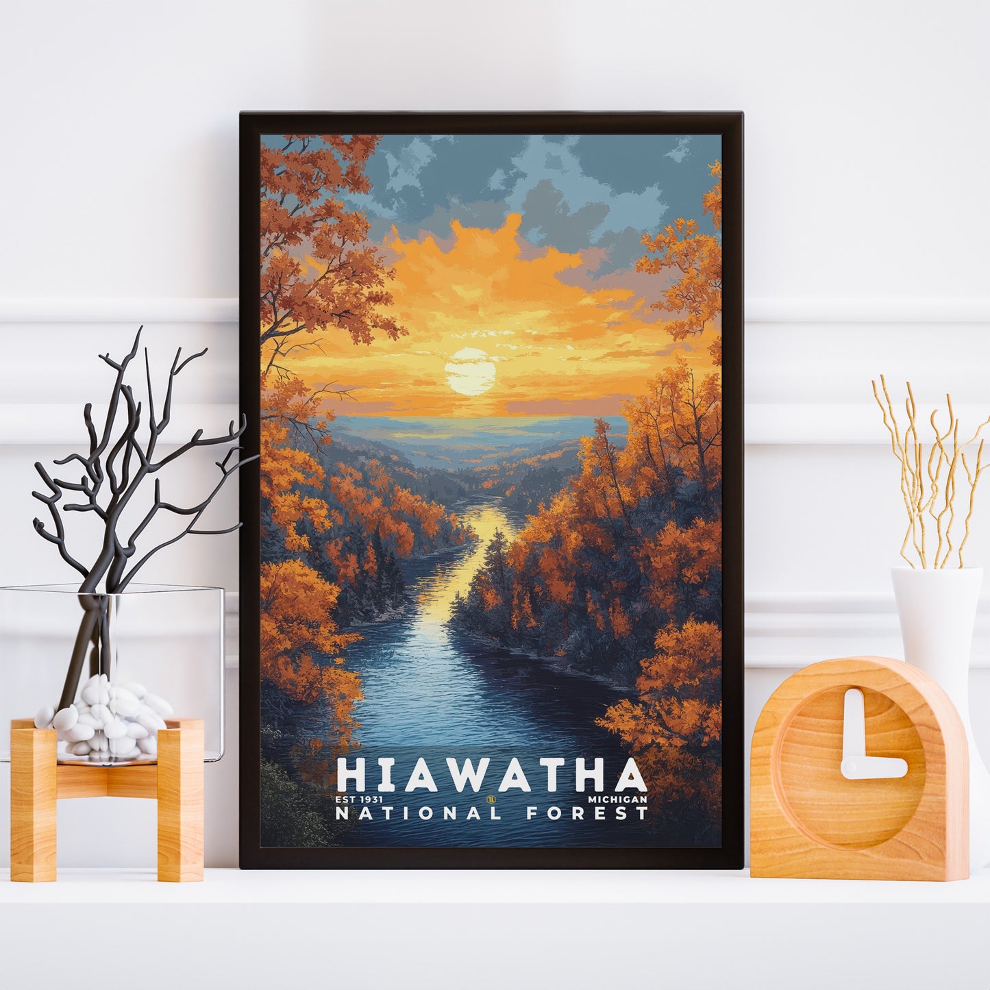 Hiawatha National Forest Poster | S02