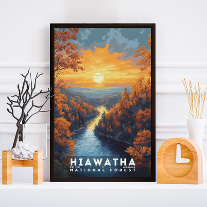 Hiawatha National Forest Poster | S02