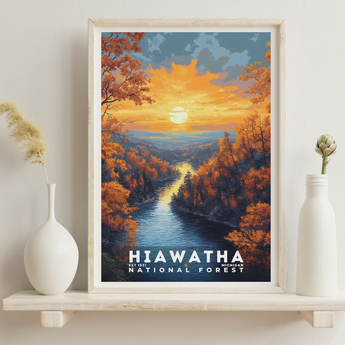 Hiawatha National Forest Poster | S02