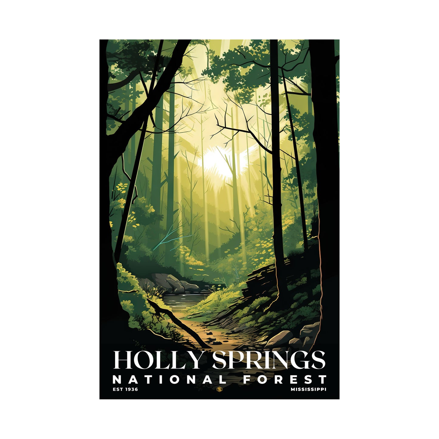 Holly Springs National Forest Poster | S01