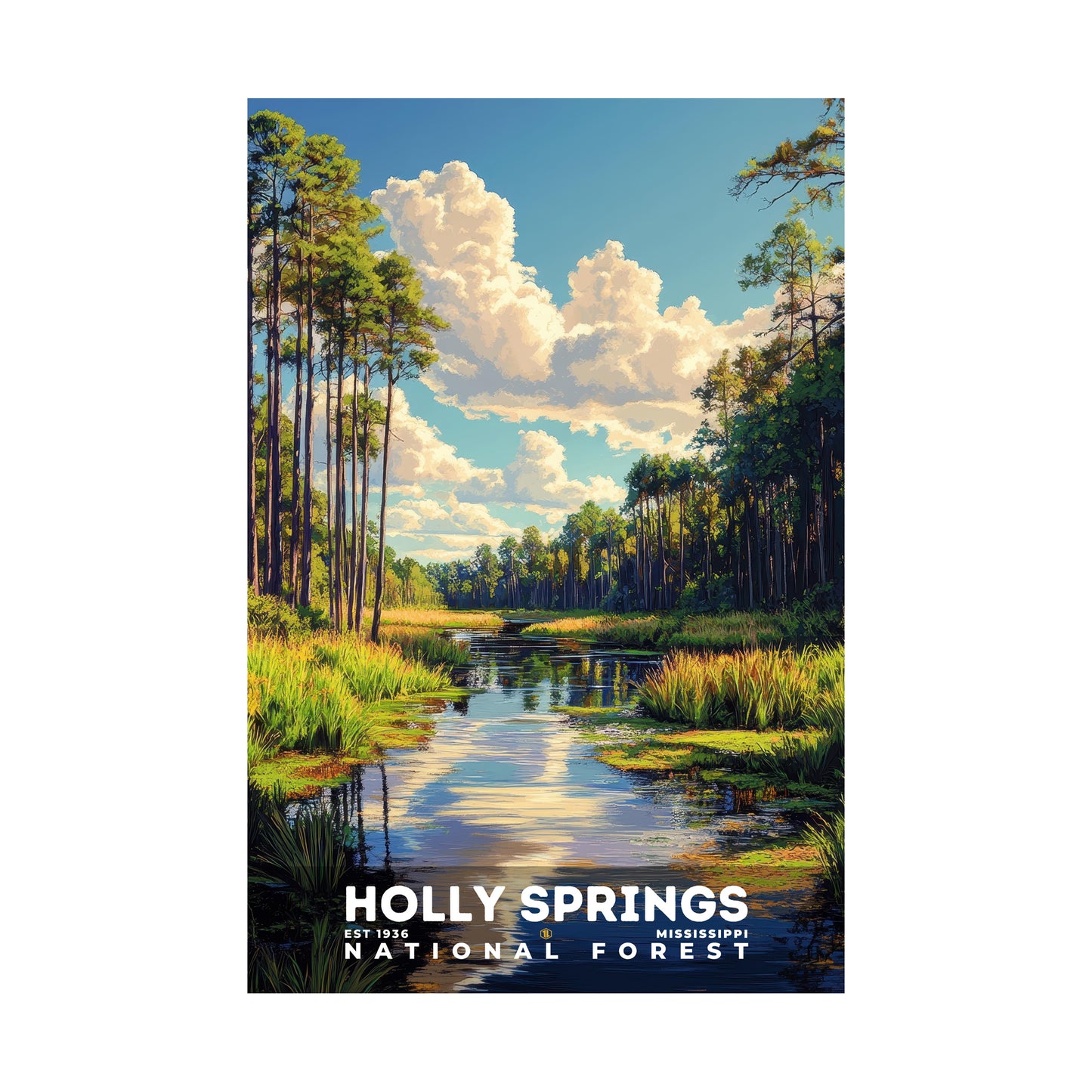 Holly Springs National Forest Poster | S02
