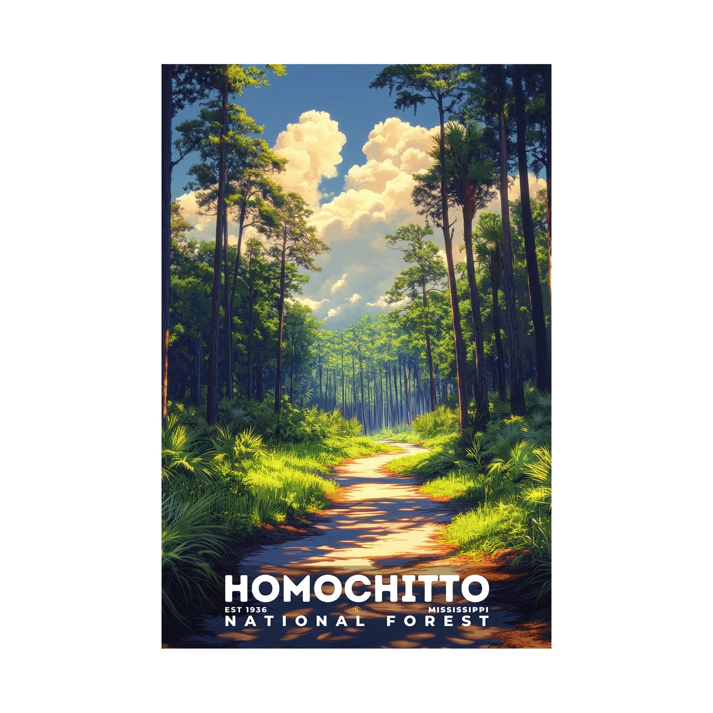 Homochitto National Forest Poster | S02