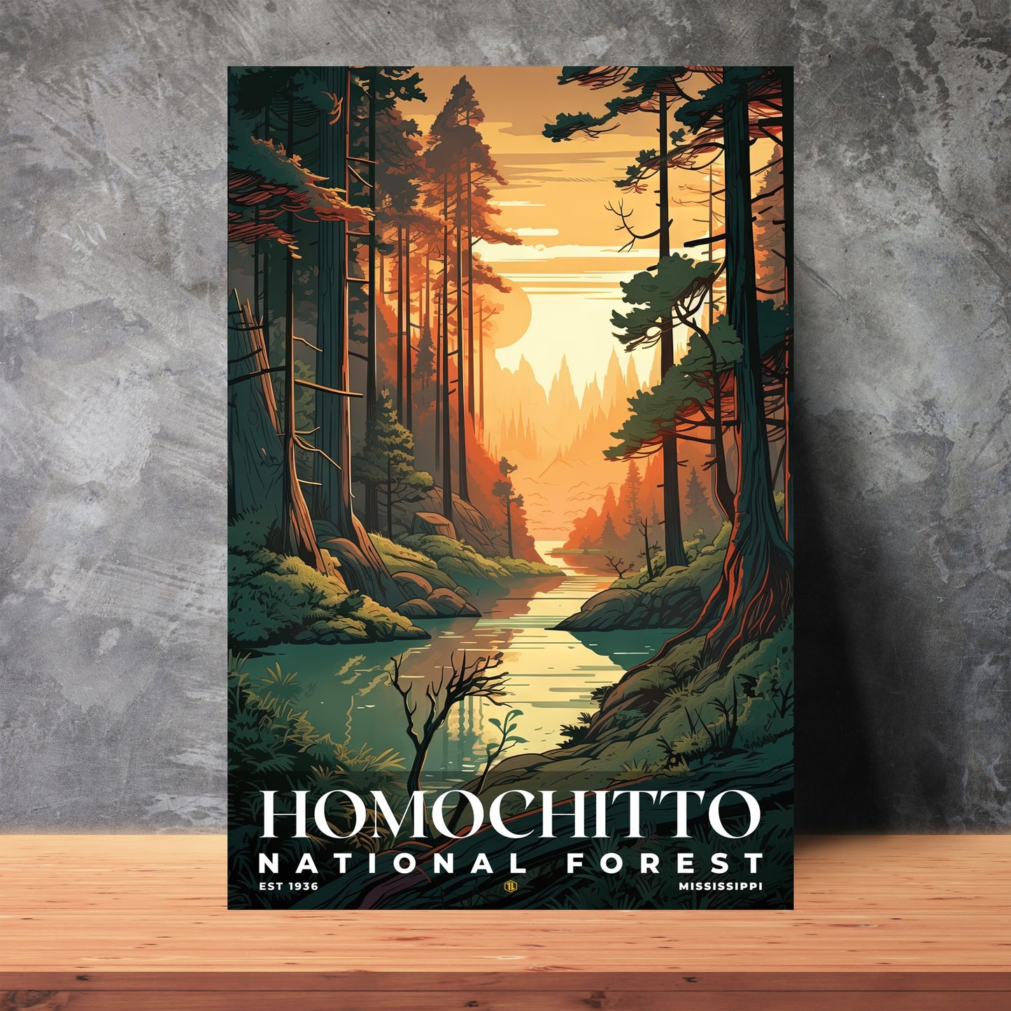 Homochitto National Forest Poster | S01