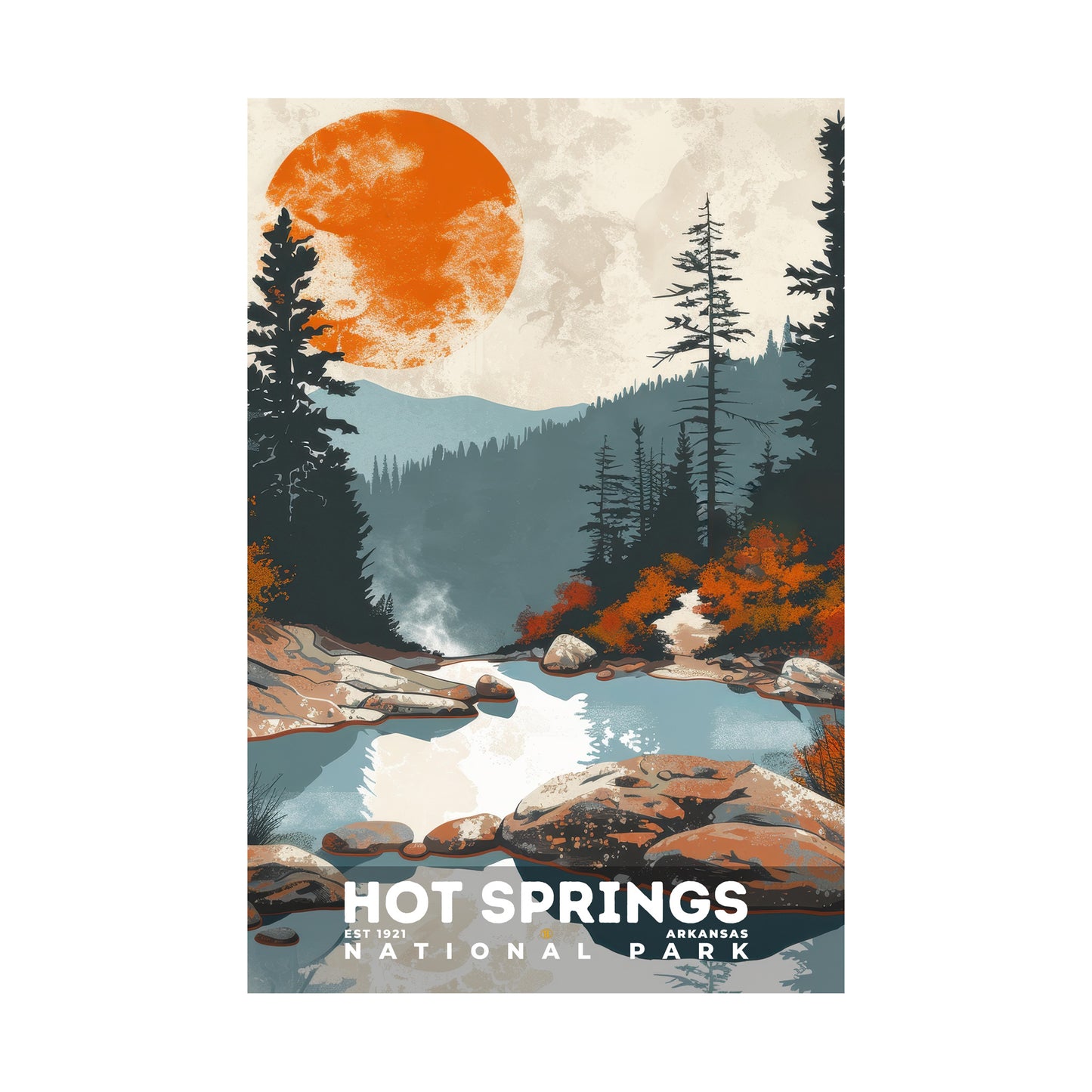 Hot Springs National Park Poster | S20